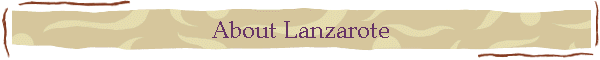About Lanzarote