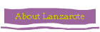 About Lanzarote